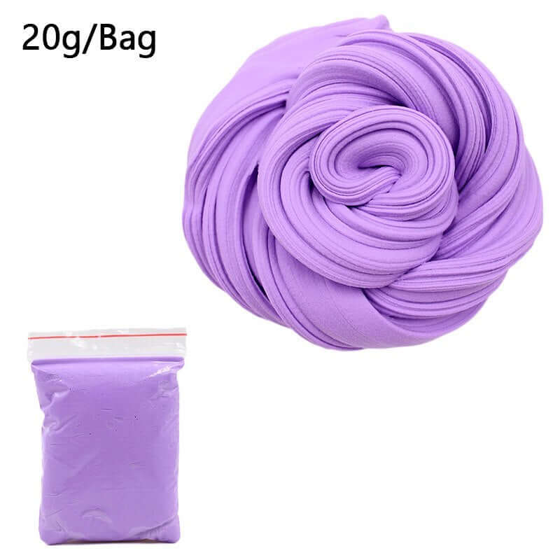 Light Soft Cotton Charms Slime Fruit Kit Cloud Craft Antistress Kids Toys for Children