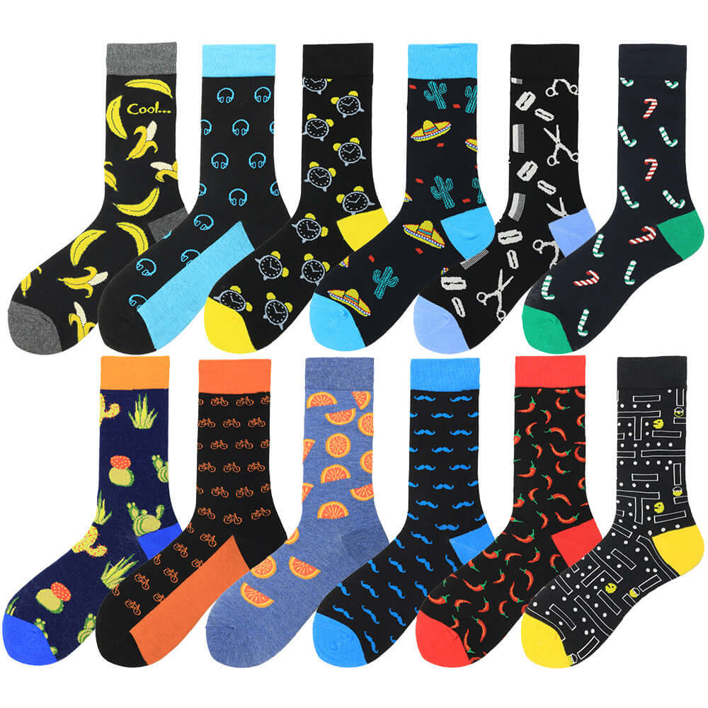 Chili Orange Happy Socks Tide Socks Men