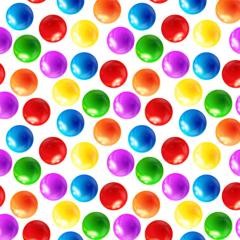 Colorful pattern of glossy balloons in red, green, blue, and yellow, suitable for festive or party backgrounds.