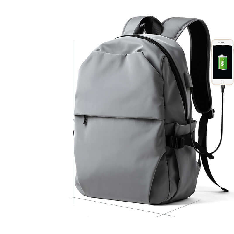 Backpack Men'S Casual Waterproof Travel Bag Computer Bag Backpack High School Junior High School College Student School Bag Male Bag