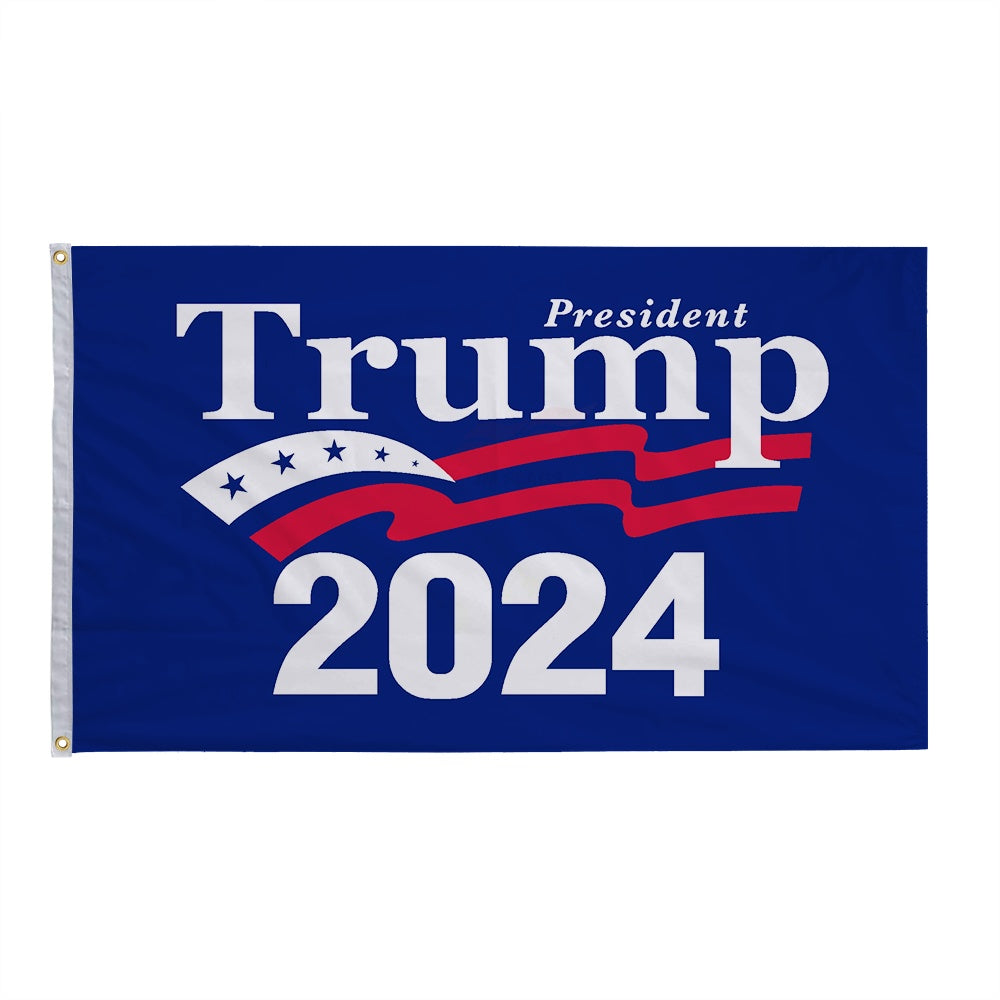 2024 Trump Trump Election President Fuck Biden Digital Size Custom Flag