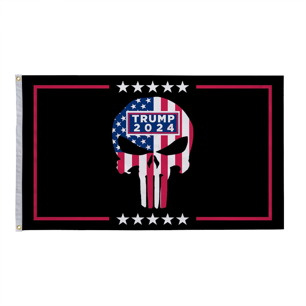 2024 Trump Trump Election President Fuck Biden Digital Size Custom Flag