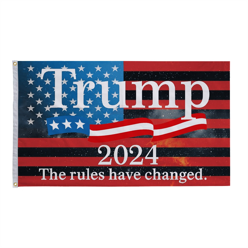 2024 Trump Trump Election President Fuck Biden Digital Size Custom Flag