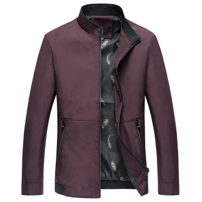 Fashion New Autumn And Winter Middle-Aged And Elderly Men's Jacket