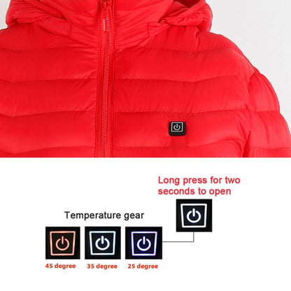 New Heated Jacket Coat USB Electric Jacket Cotton Coat Heater Thermal Clothing