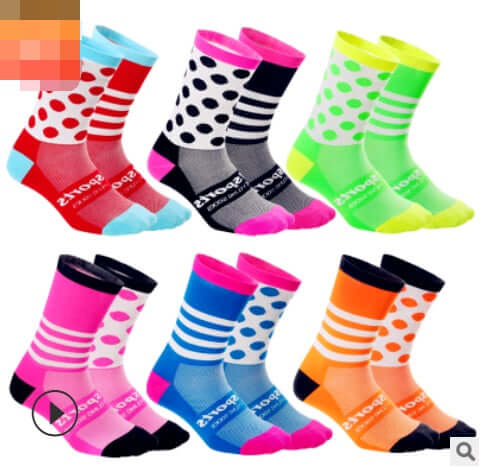 Cycling sports socks Four seasons long tube compression bicycles for men and women wear breathable sock