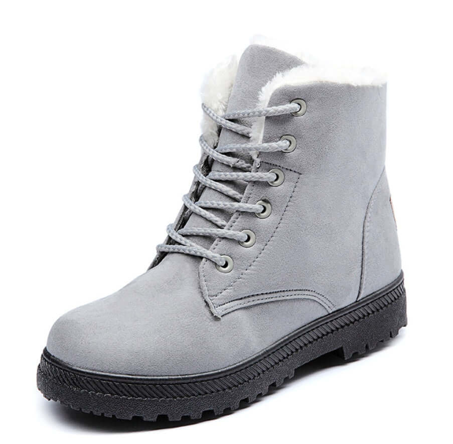 Winter New Women Snow Boots Flat with Large Size Casual Cotton Shoes Trend Women Vulcanized Shoes