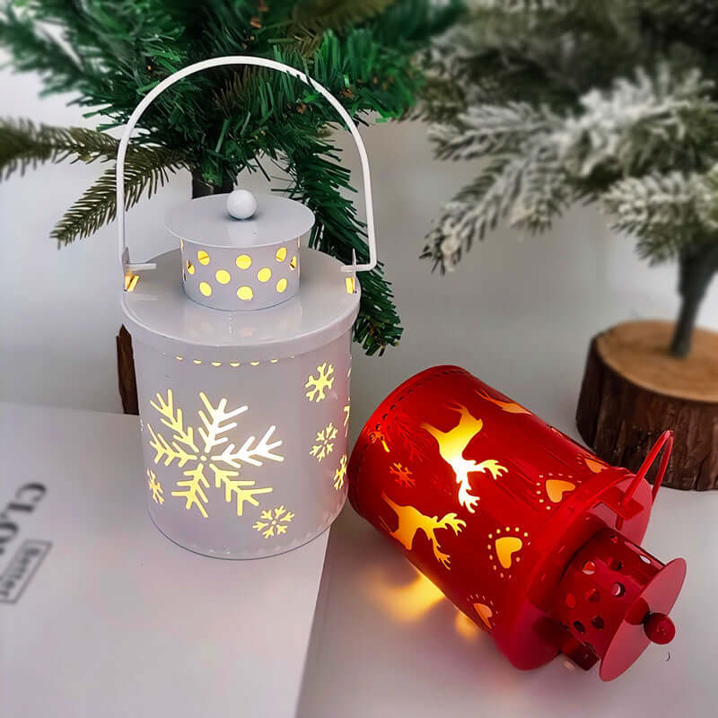 Christmas Candle Lights LED Small Lanterns Wind Lights Electronic Candles