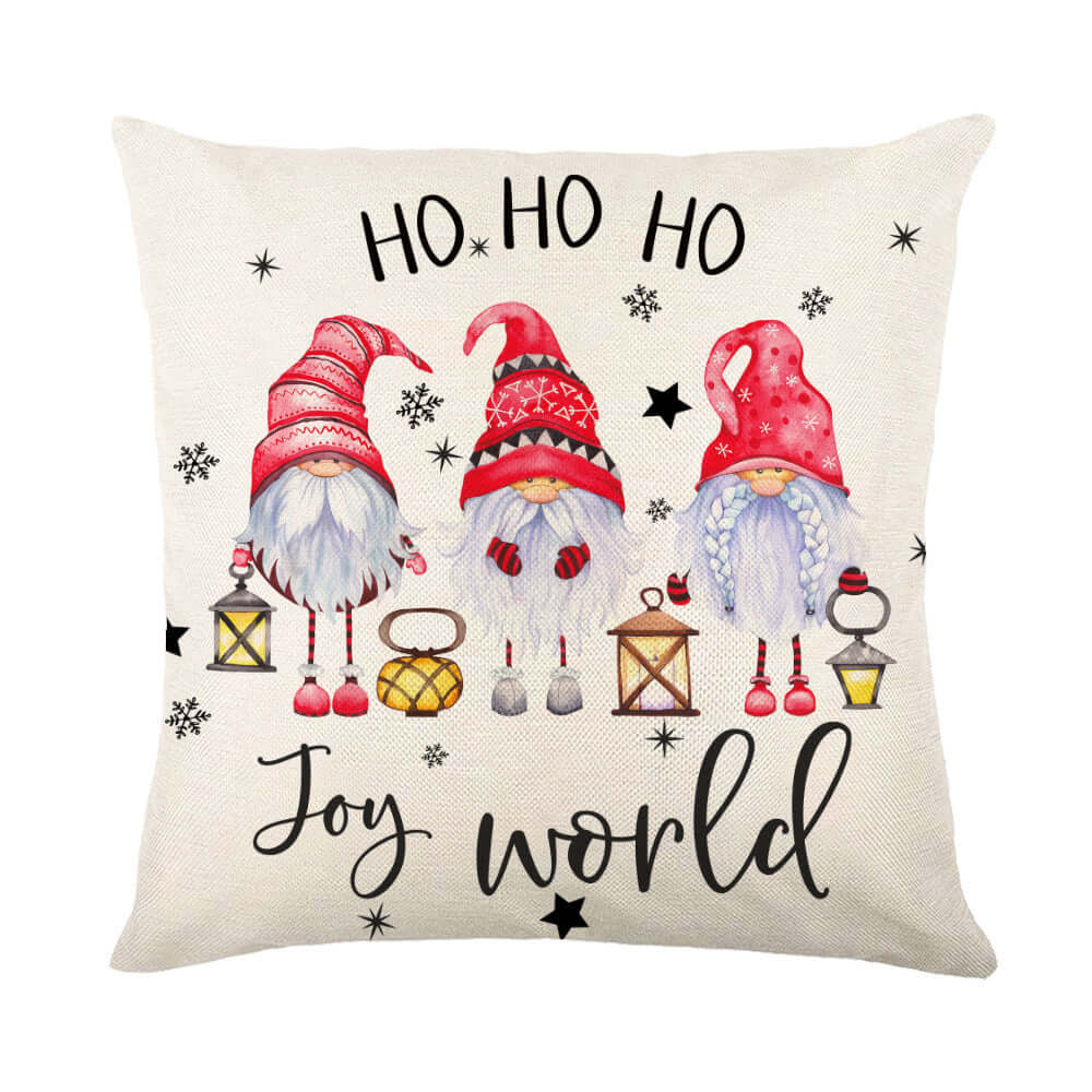 Christmas Decorations Pillow Covers Sofa Square