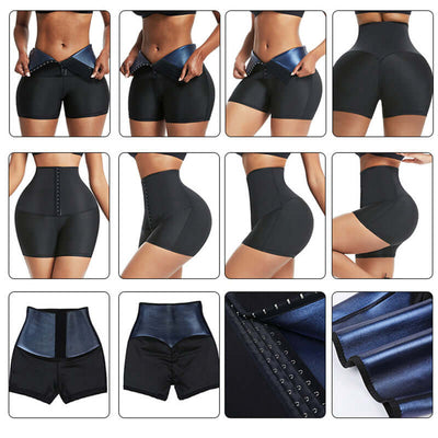 Hot Thermo Sweat Leggings Fitness Workout Sweat Sauna Pants Body Shaper