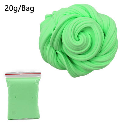 Light Soft Cotton Charms Slime Fruit Kit Cloud Craft Antistress Kids Toys for Children