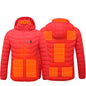 New Heated Jacket Coat USB Electric Jacket Cotton Coat Heater Thermal Clothing