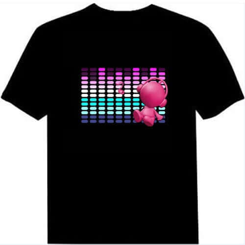 Bar Advertising T-Shirt Voice Control T-Shirt