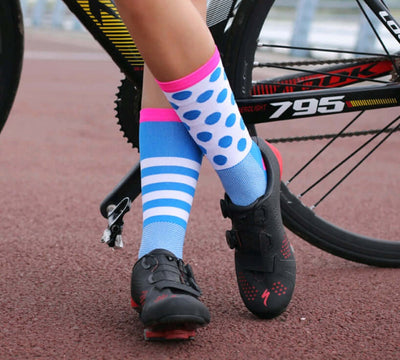 Cycling sports socks Four seasons long tube compression bicycles for men and women wear breathable sock