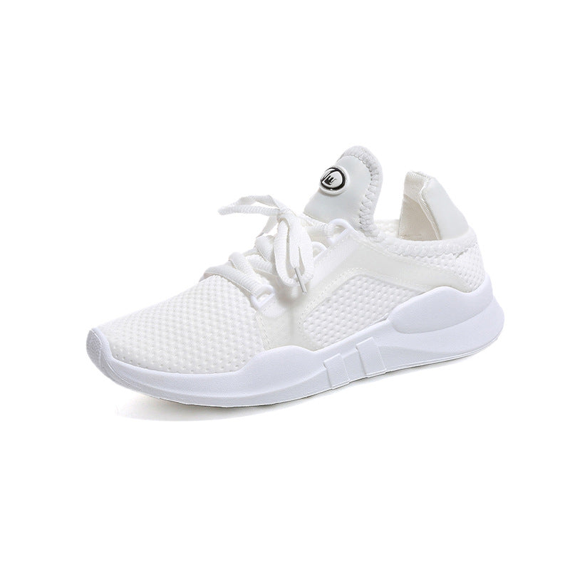 Running Shoes, Board Shoes, Students Casual Breathable White Shoes