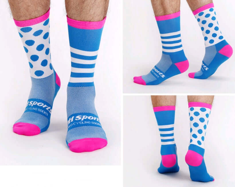 Cycling sports socks Four seasons long tube compression bicycles for men and women wear breathable sock