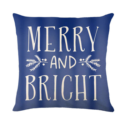 Christmas Decorations Pillow Covers Sofa Square