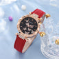 Women's Fashion Simple Butterfly Digital Belt Watch