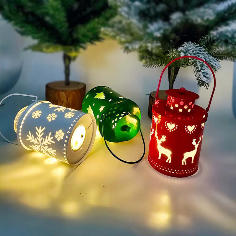 Christmas Candle Lights LED Small Lanterns Wind Lights Electronic Candles