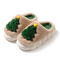 Christmas Tree Women's Home Slippers