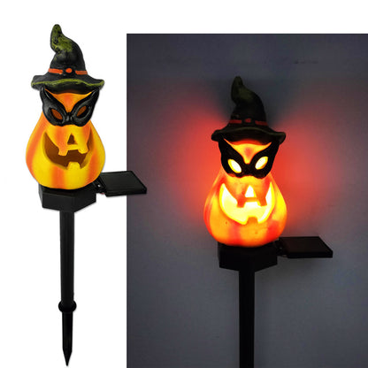 Solar Halloween Outdoor Creative Atmosphere Pumpkin Lamp