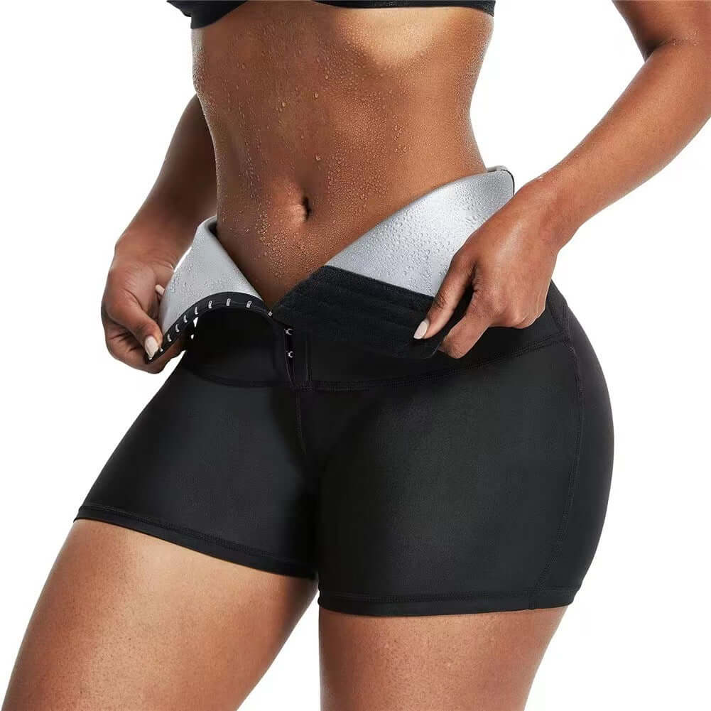 Hot Thermo Sweat Leggings Fitness Workout Sweat Sauna Pants Body Shaper