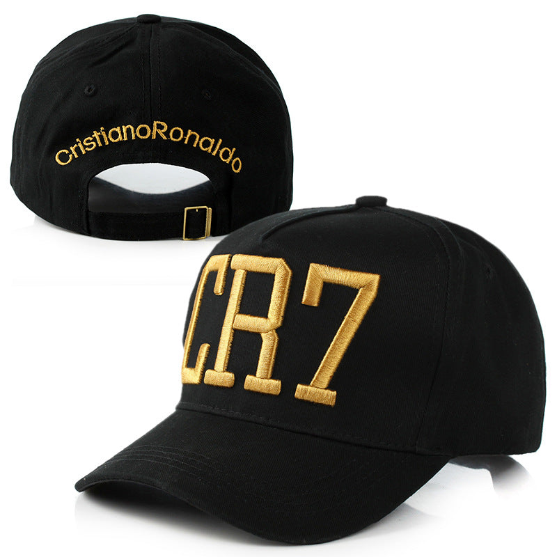 Letter Embroidery CR7 Flat Hip Hop Hat Fashion