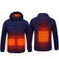 New Heated Jacket Coat USB Electric Jacket Cotton Coat Heater Thermal Clothing