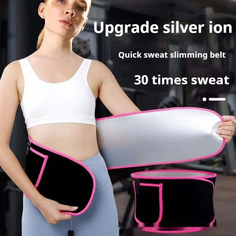 Sports Fitness Waist Support Squat Running Training Violently Sweat Belt