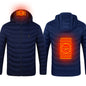 New Heated Jacket Coat USB Electric Jacket Cotton Coat Heater Thermal Clothing