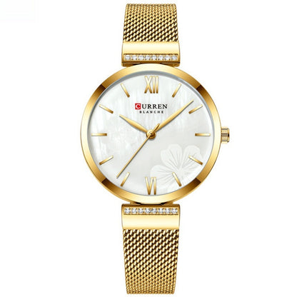 Women's Fashion Alloy Quartz Simple Watch