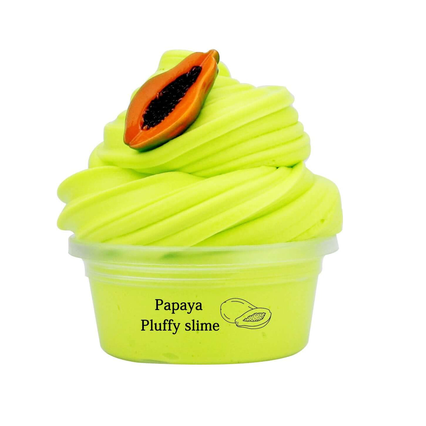 Creative Fruit Slime Colored Mud Toy