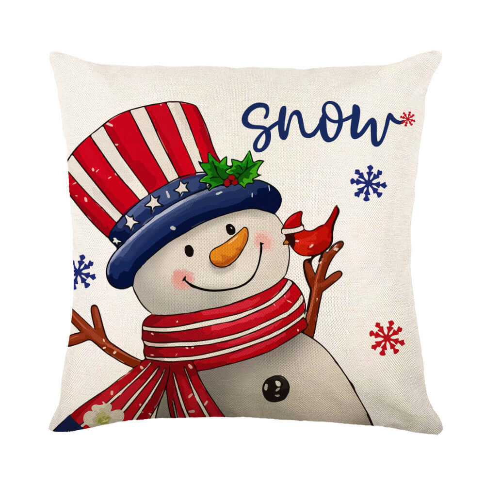 Christmas Decorations Pillow Covers Sofa Square