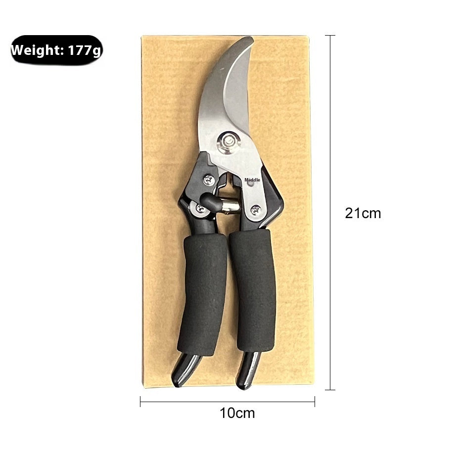 Strong Stainless Steel Pruning Shear Labor-saving Garden Bonsai Gardening Coarse Branch Shears Multifunctional