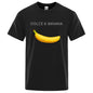 Dolce Banana Fashion Print Men T-shirts