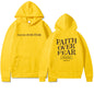 Faith Over Fear Christian Hoodie Christian Sweatshirt Jesus Hoodie Trendy Hoodie Bible Verse Shirt Unisex Aesthetic Clothes