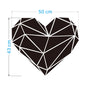 Geometric Love Acrylic Mirror Sticker Three-dimensional Decoration