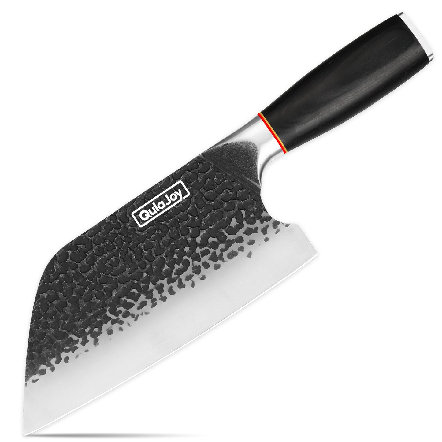 Qulajoy Meat Cleaver Knife - 7.3 Inch High Carbon Stainless Steel