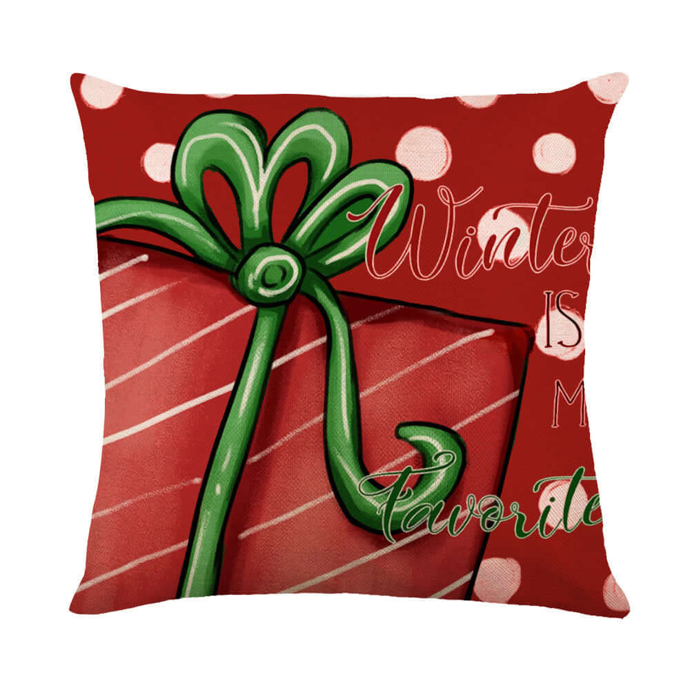 Christmas Decorations Pillow Covers Sofa Square