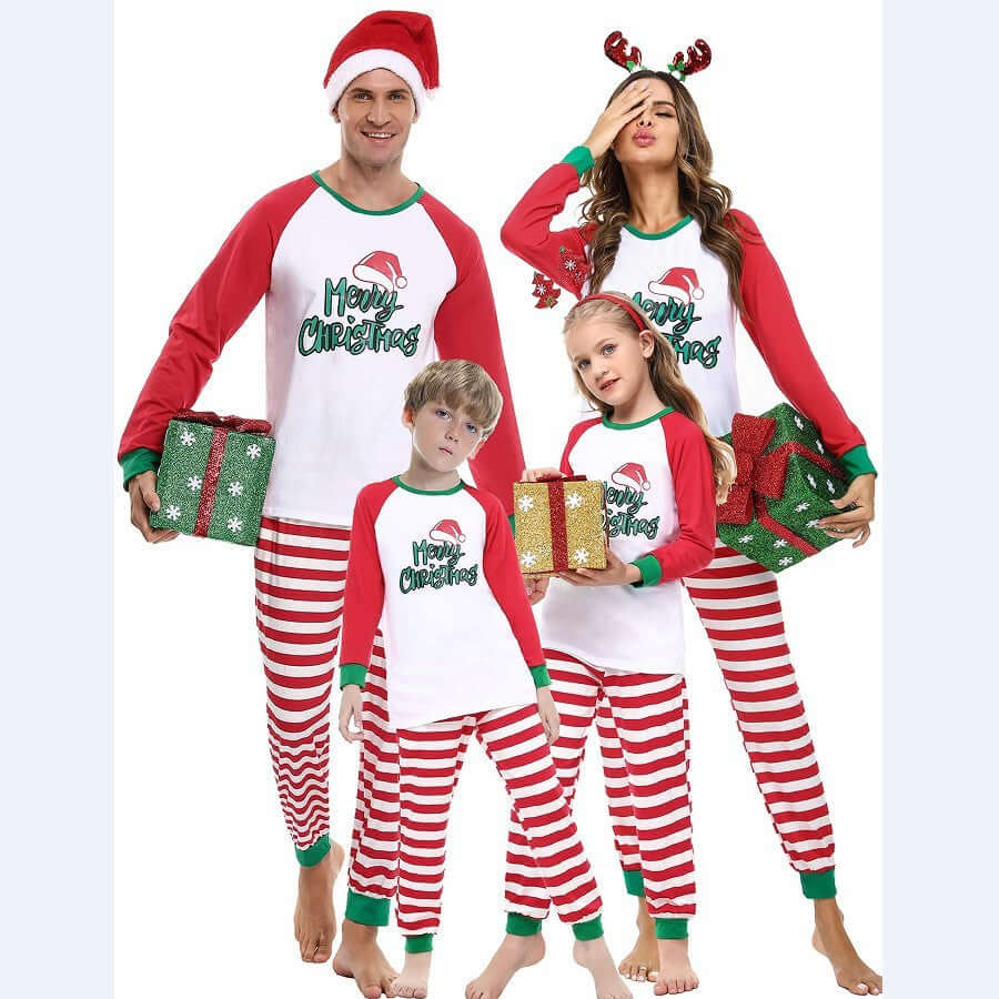 Clothes For The Whole Family A Family Of Four Stripes Christmas Suit