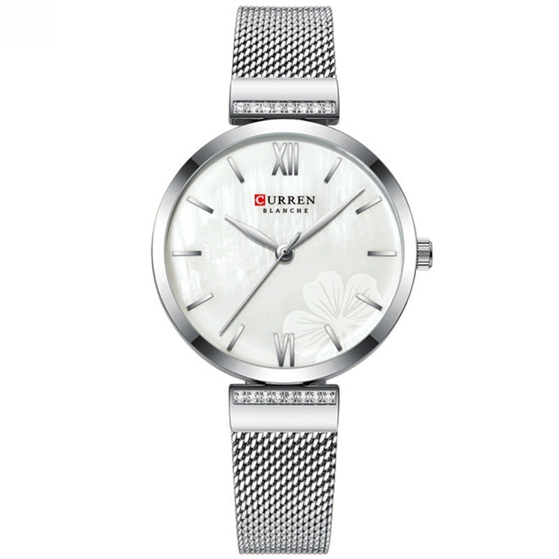 Women's Fashion Alloy Quartz Simple Watch