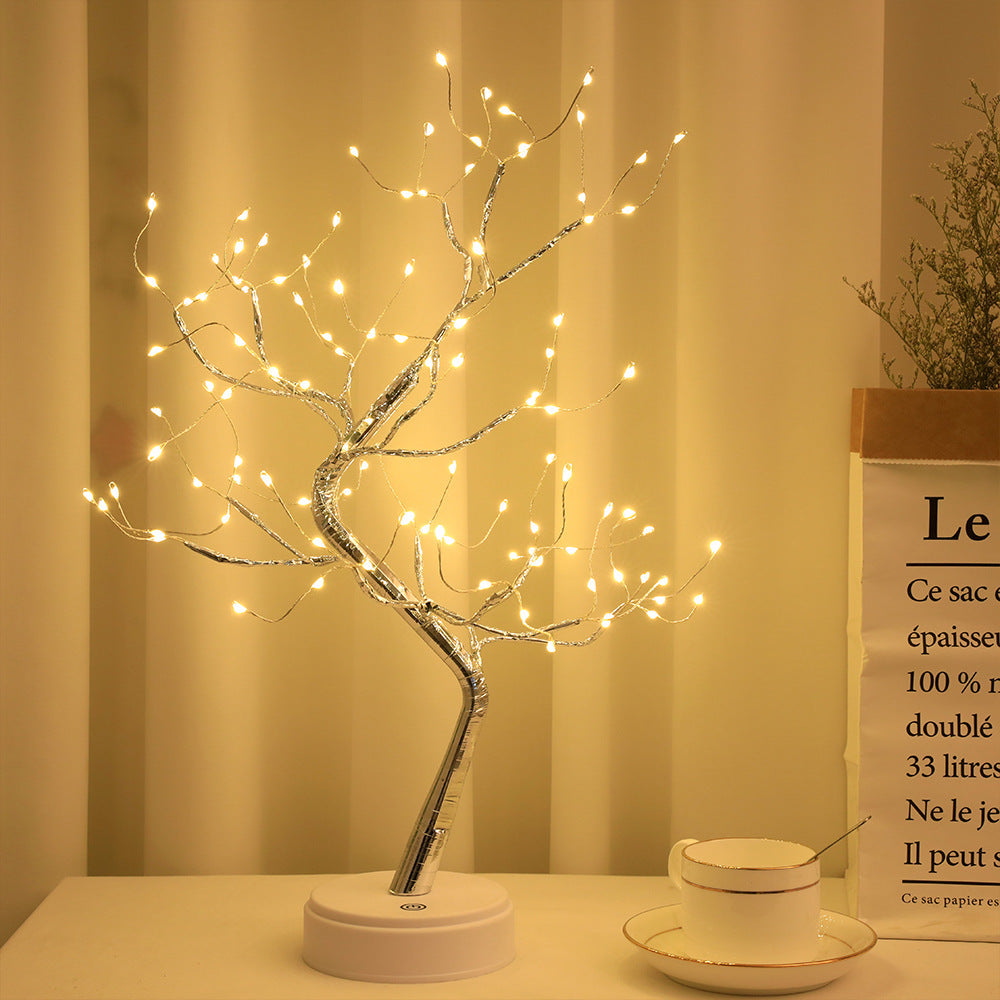 New Colored Light, Starry Sky LED, Copper Wire, Rice Tree Lamp