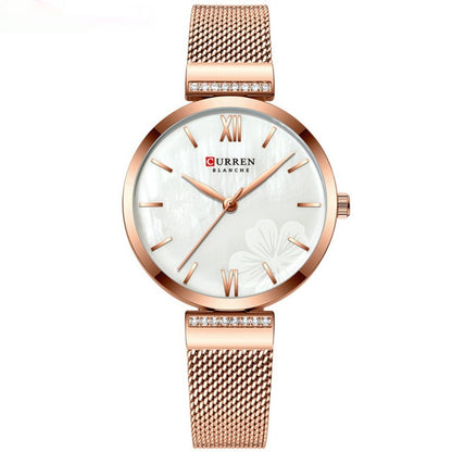 Women's Fashion Alloy Quartz Simple Watch