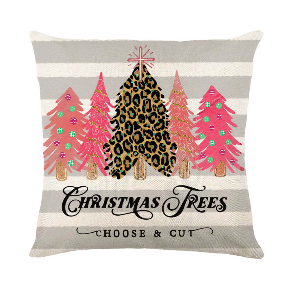 Christmas Decorations Pillow Covers Sofa Square