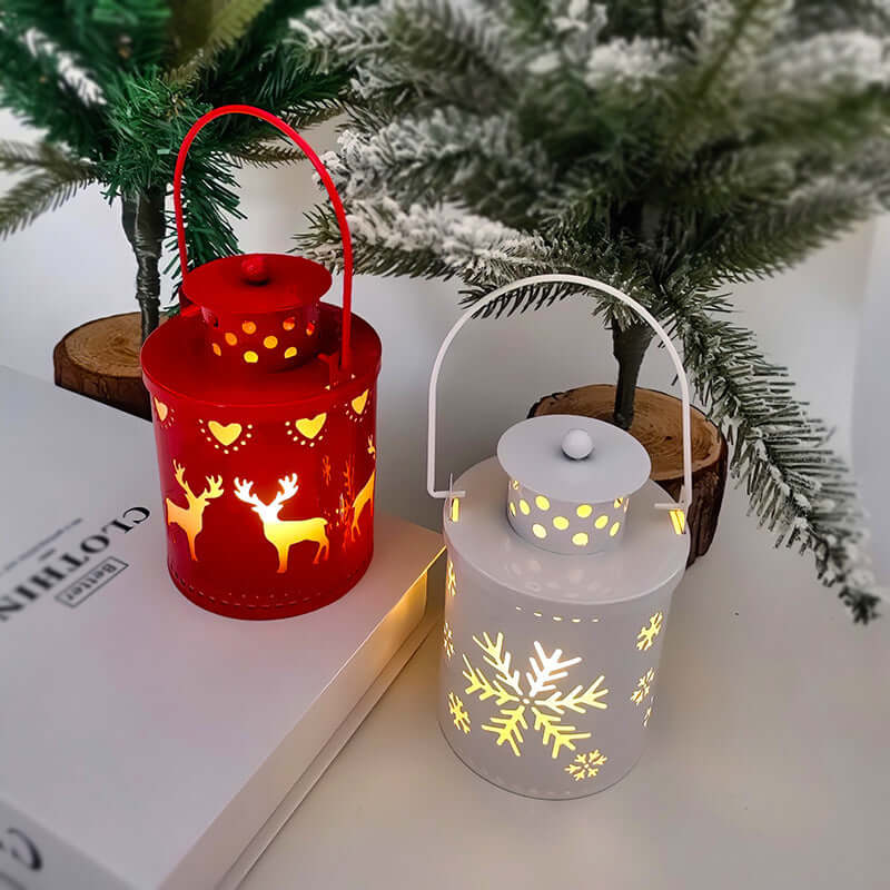 Christmas Candle Lights LED Small Lanterns Wind Lights Electronic Candles