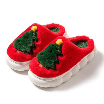 Christmas Tree Women's Home Slippers