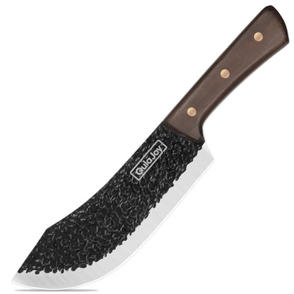 Qulajoy Meat Cleaver Knife - 7.3 Inch High Carbon Stainless Steel