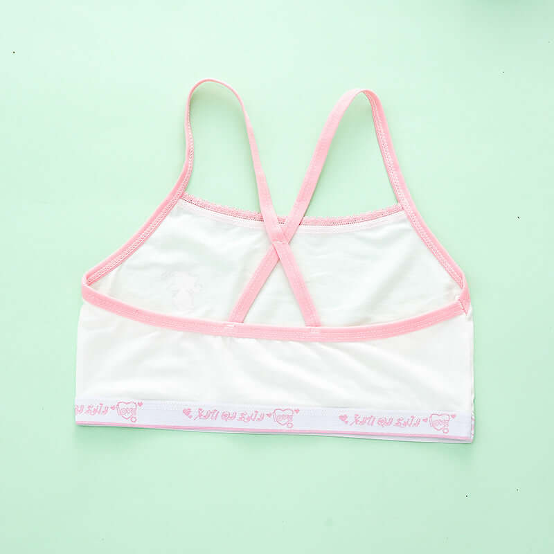 Primary School Students Development Period Girls Bra Sports Children's Underwear Vest