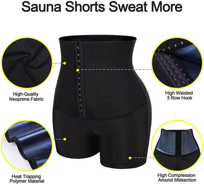 Hot Thermo Sweat Leggings Fitness Workout Sweat Sauna Pants Body Shaper